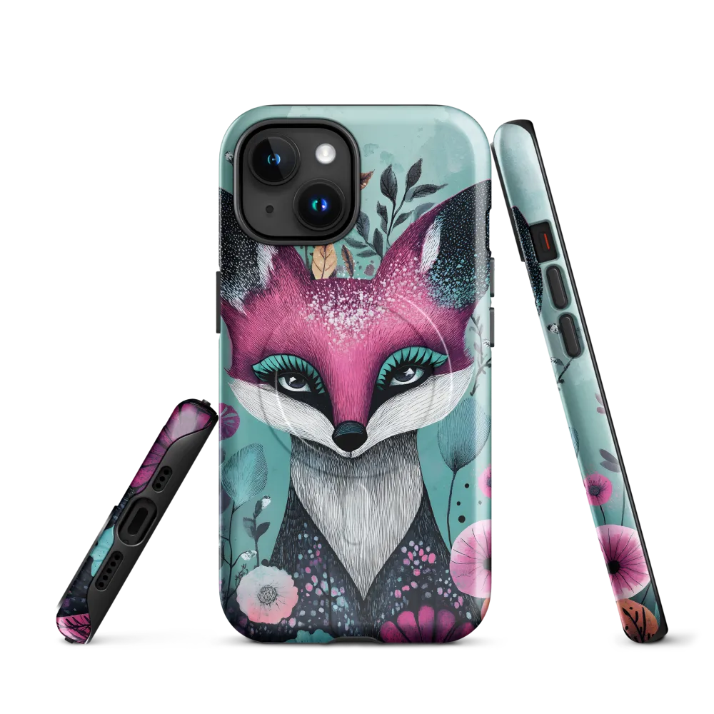 Whimsical Fox Among Blossoms