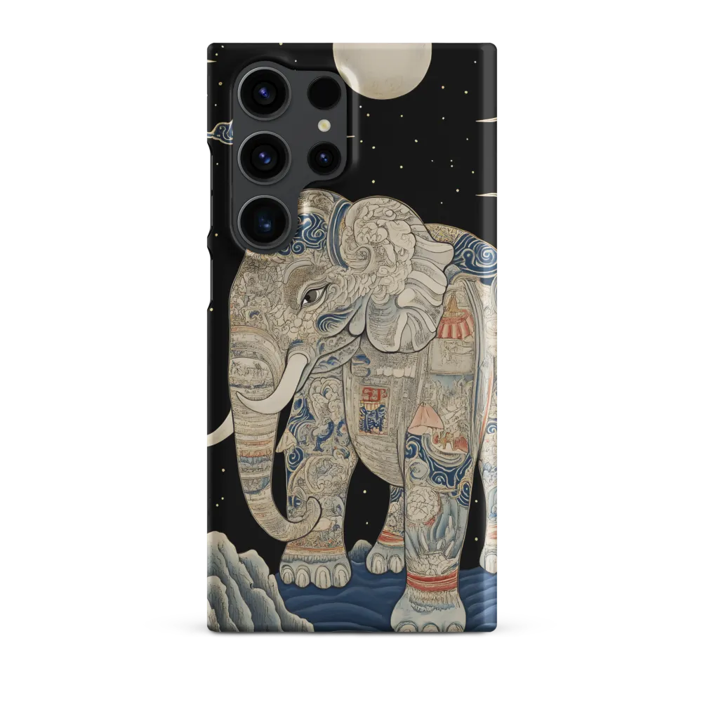 The Majestic Tale of the Painted Elephant | Phone Case |  S23 Ultra | Snap Case | Matte
