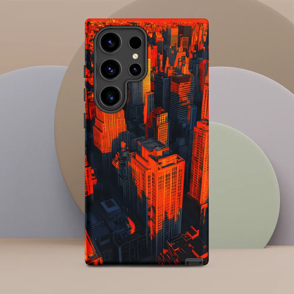 Urban Dawn: A Digital Ode to Skyscrapers