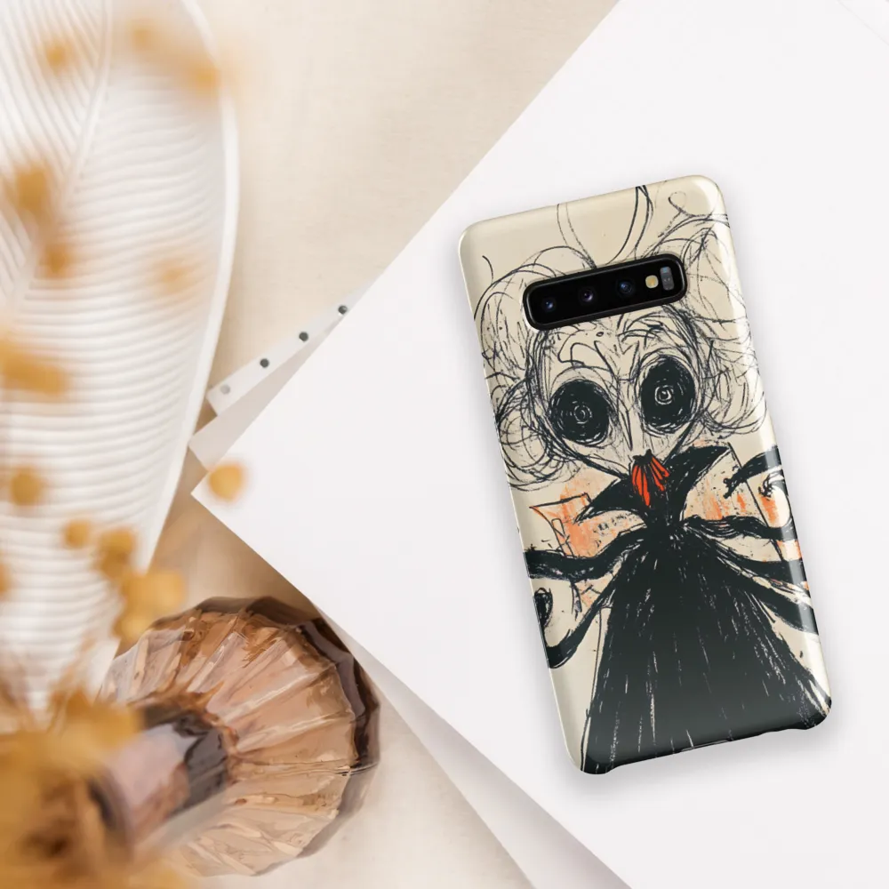 Whispers of the Unseen | Phone Case |  S10 Plus | Snap Case | Glossy