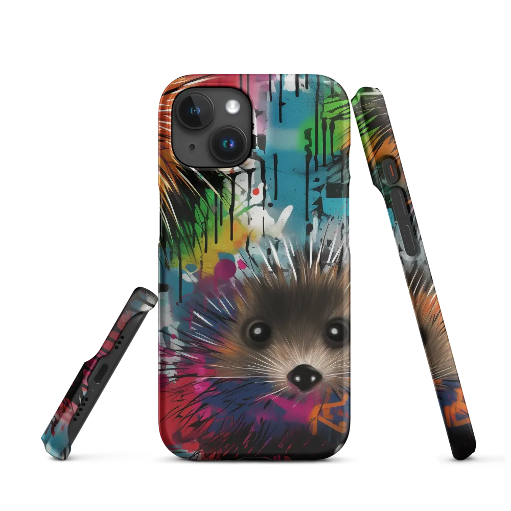 Whimsical Hedgehogs in a Kaleidoscopic Wonderland