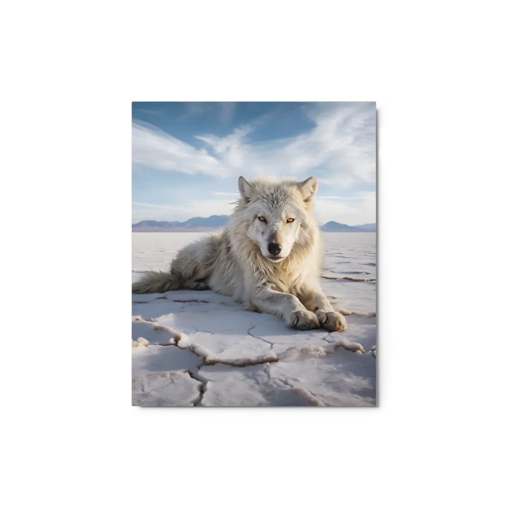 Guardian of the Salt Flats | Metal Print | 8″×10″