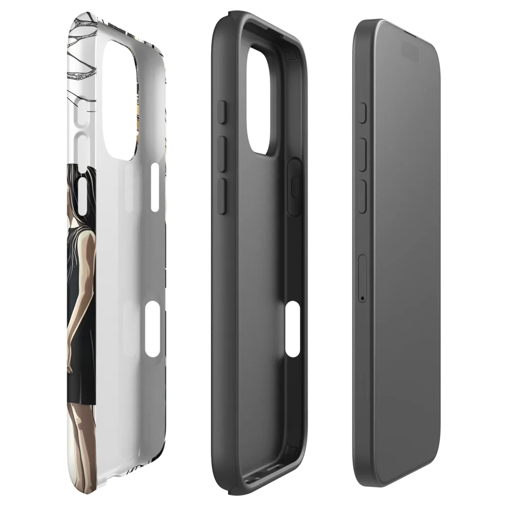 Reflections of Duality | Phone Case |  16 Pro Max | Tough Case | Matte