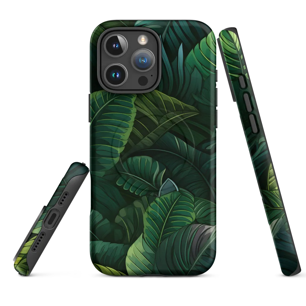 Lush Canopy: A Tropical Foliage Study