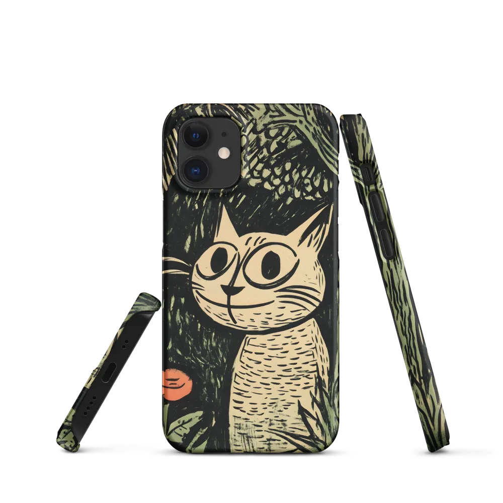 Whimsical Cat in the Forest