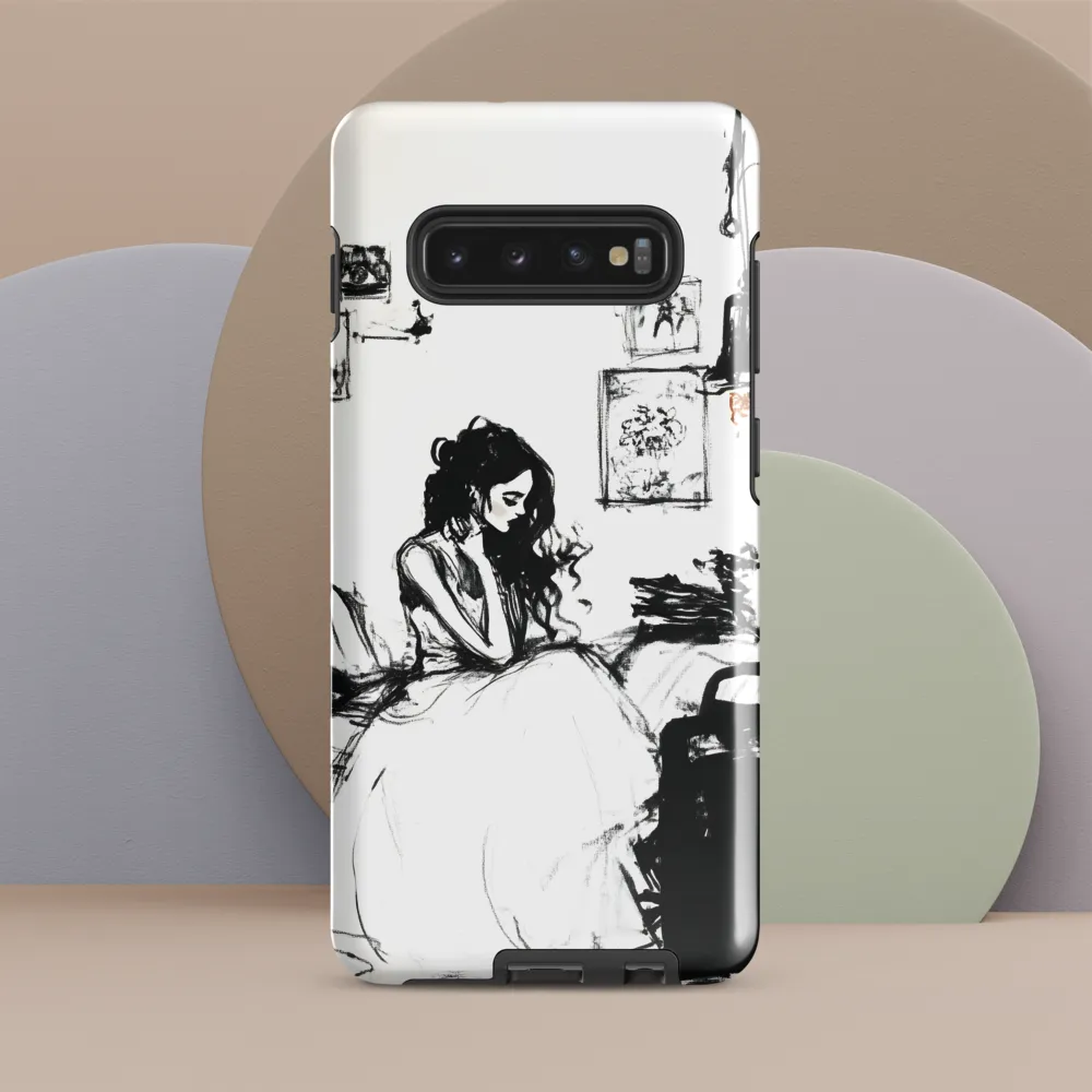 Reflections of Solitude | Phone Case |  S10 Plus | Tough Case | Glossy