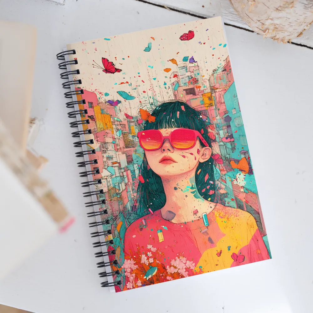 Urban Dreams: A Portrait in Color | Spiral Notebook