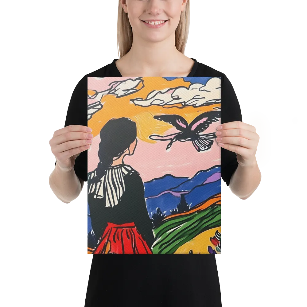 A Journey into Freedom | Canvas | 12″×16″