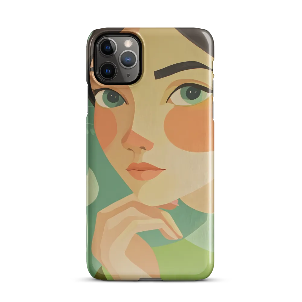 Contemplative Beauty | Phone Case |  11 Pro Max | Snap Case | Glossy