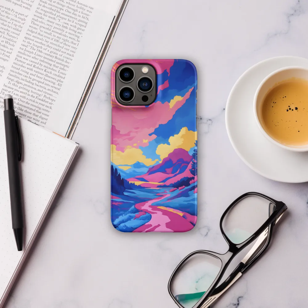 Dreamscape: The Serene River | Phone Case |  13 Pro Max | Snap Case | Matte