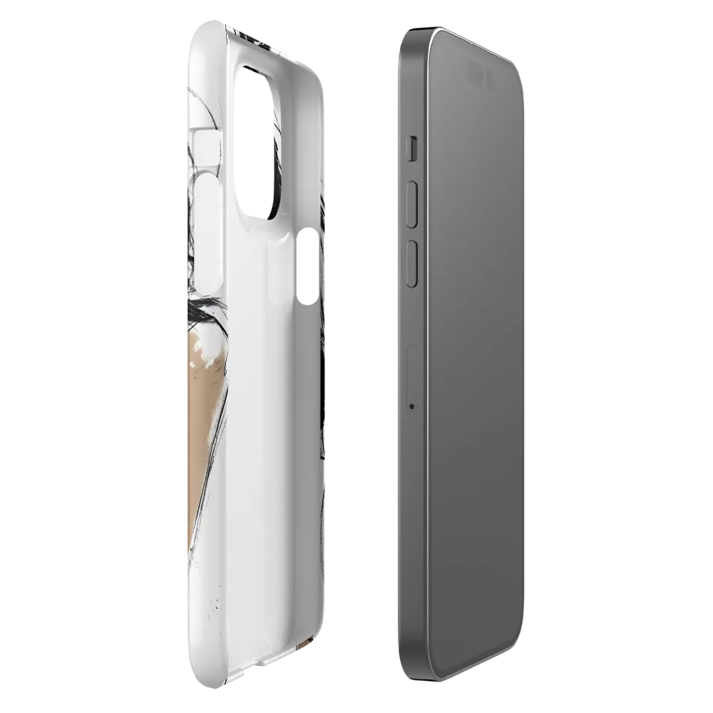 Whispers of Elegance | Phone Case |  14 Pro Max | Snap Case | Matte