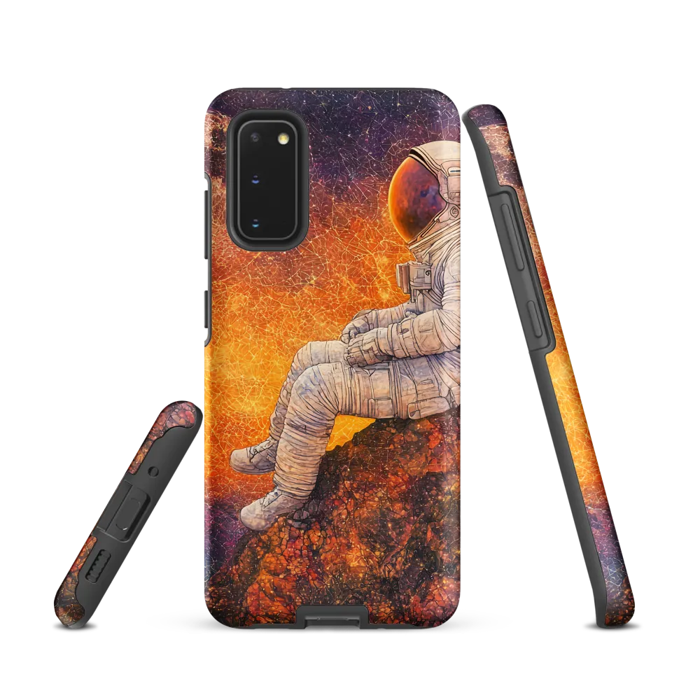 Cosmic Contemplation | Phone Case |  S20 | Tough Case | Matte