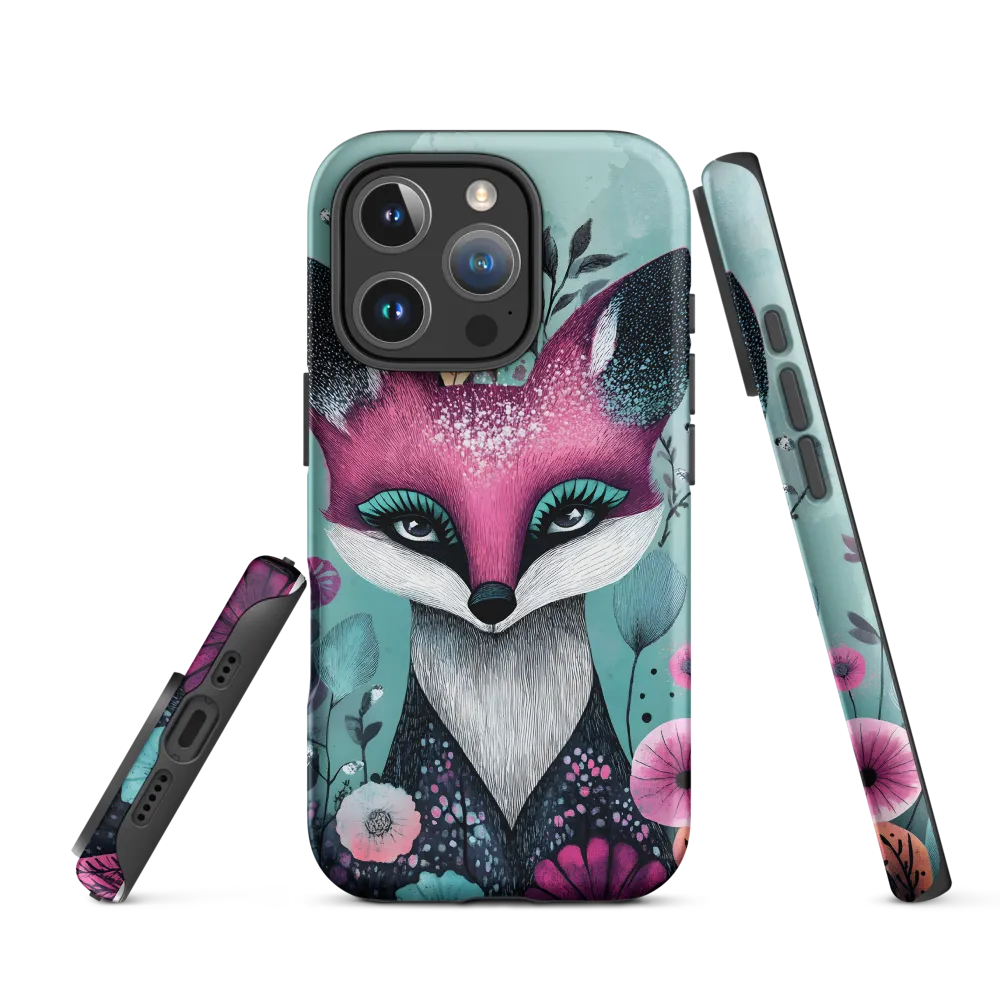Whimsical Fox Among Blossoms