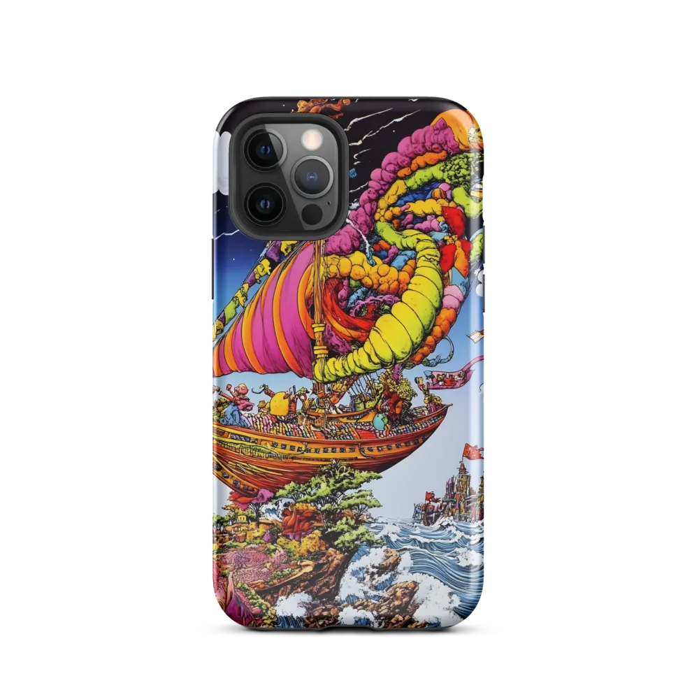 Voyage of Whimsy: A Surreal Sailor's Dream | Phone Case |  12 Pro | Tough Case | Glossy