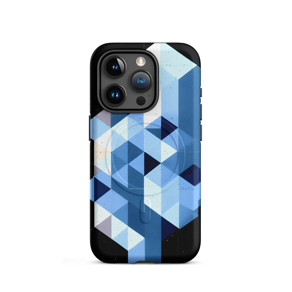 Blueprint of Depth | Phone Case |  15 Pro | MagSafe® Tough Case | Matte