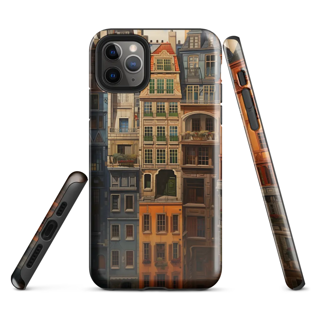 Charming Facades: A Tribute to Urban Living | Phone Case |  11 Pro Max | Tough Case | Glossy