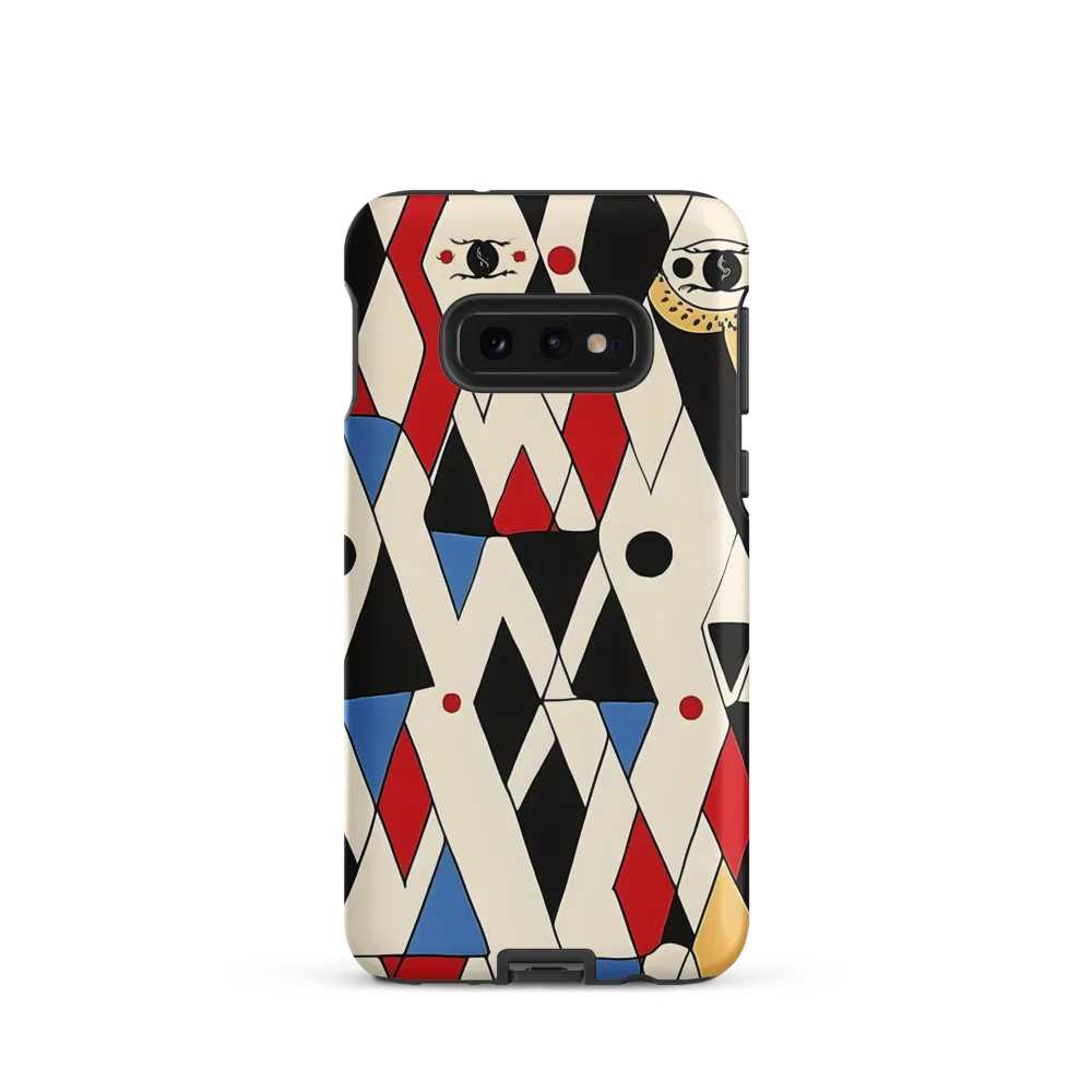 Dynamic Geometric Symphony | Phone Case |  S10e | Tough Case | Matte