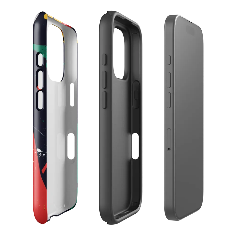 Dynamic Geometries | Phone Case |  16 Pro | Tough Case | Glossy
