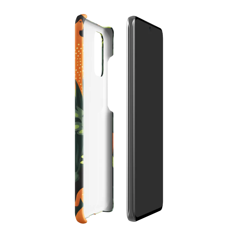 Playful Harmony in Patterns | Phone Case |  S20 Plus | Snap Case | Matte