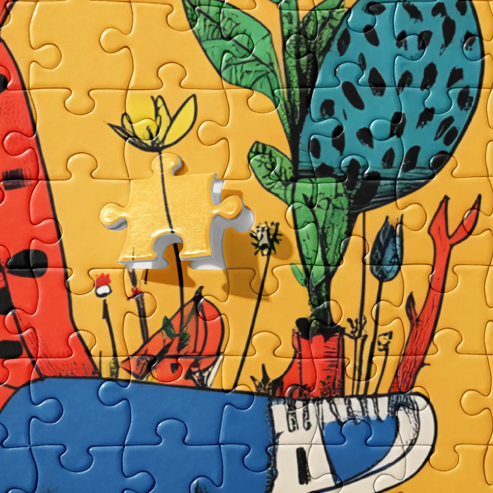 Whimsical Growth | Jigsaw Puzzle | 252 pieces