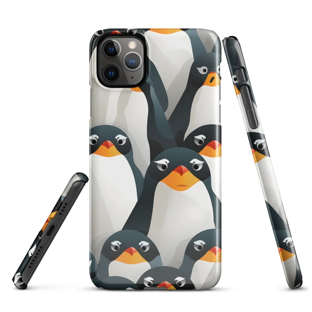 Playful Penguins: A Whimsical Collection | Phone Case |  11 Pro Max | Snap Case | Glossy