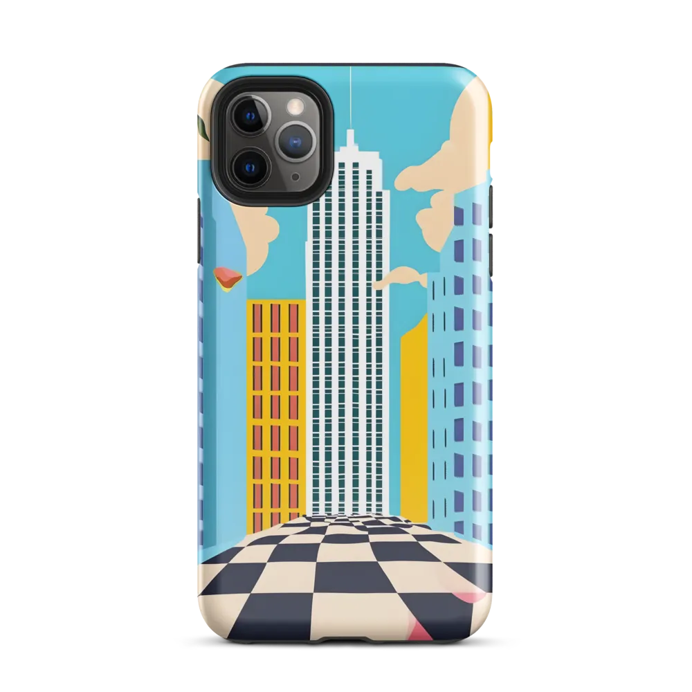 Vibrant Urban Dreamscape | Phone Case |  11 Pro Max | Tough Case | Glossy