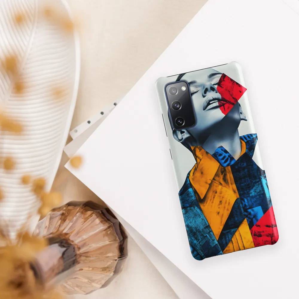 Fragmented Confidence: A Surreal Fashion Portrait