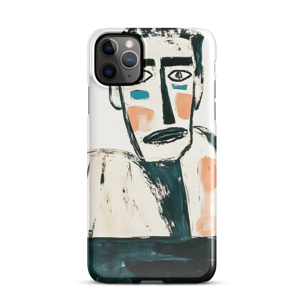 Contemplative Figure | Phone Case |  11 Pro Max | Snap Case | Glossy