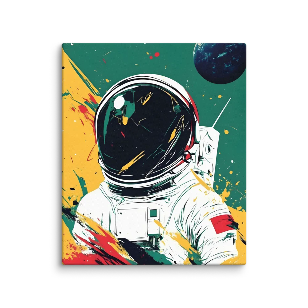 Galactic Explorer: A Modern Odyssey | Canvas | 20″×24″