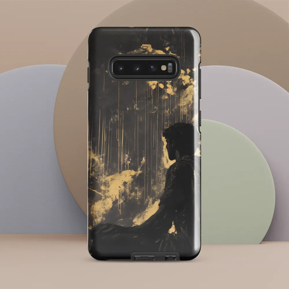 Reflections in Gold | Phone Case |  S10 Plus | Tough Case | Glossy