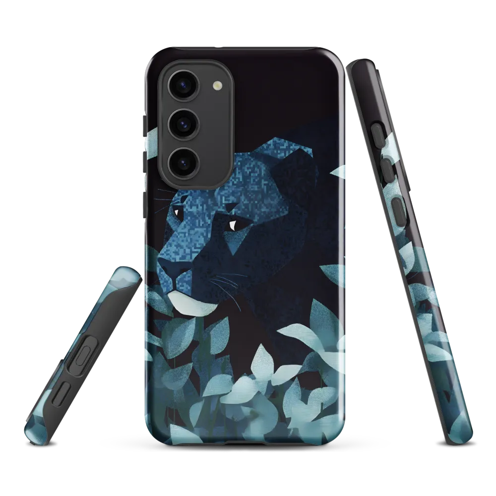 Lurking Blue: The Panther's Gaze