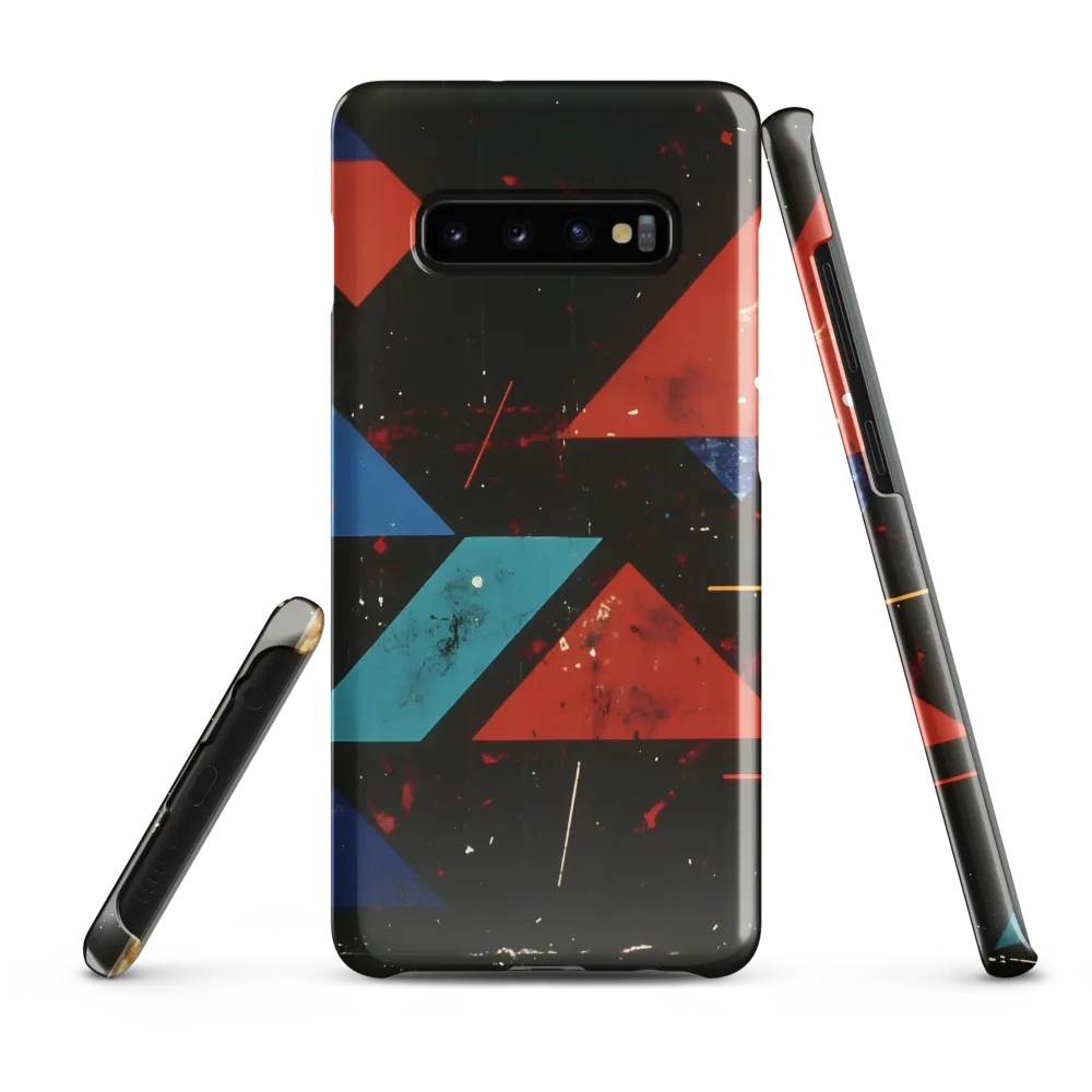 Dynamic Geometric Harmony | Phone Case |  S10 Plus | Snap Case | Glossy