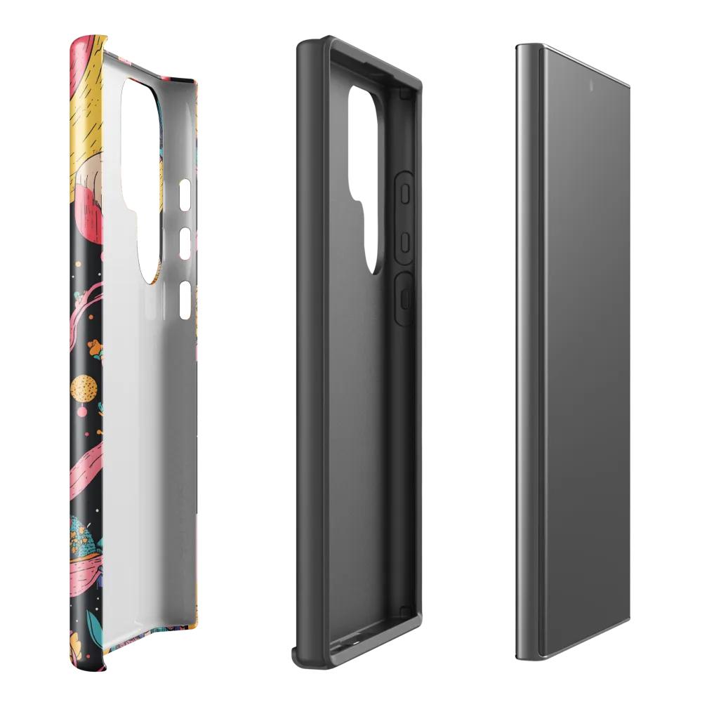 Whimsical Cosmic Owl | Phone Case |  S23 Ultra | Tough Case | Glossy