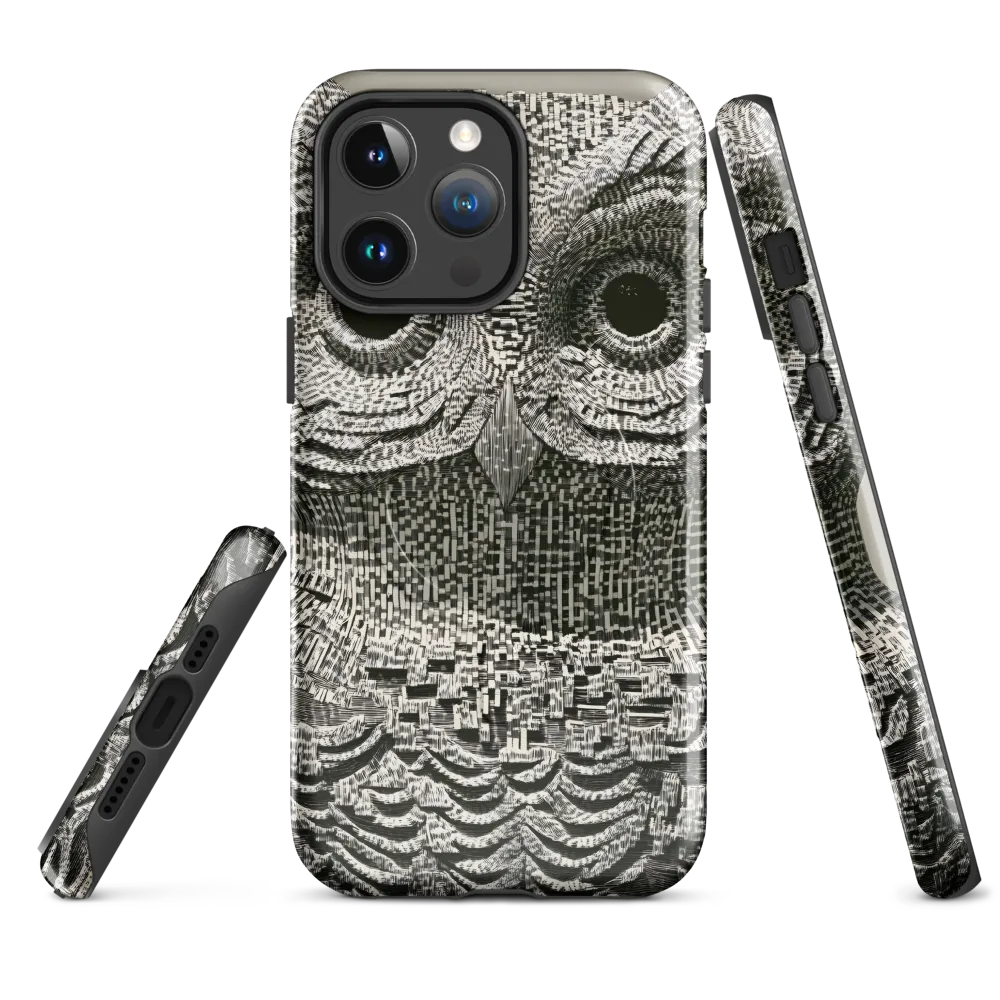 Intricate Owl of Textures