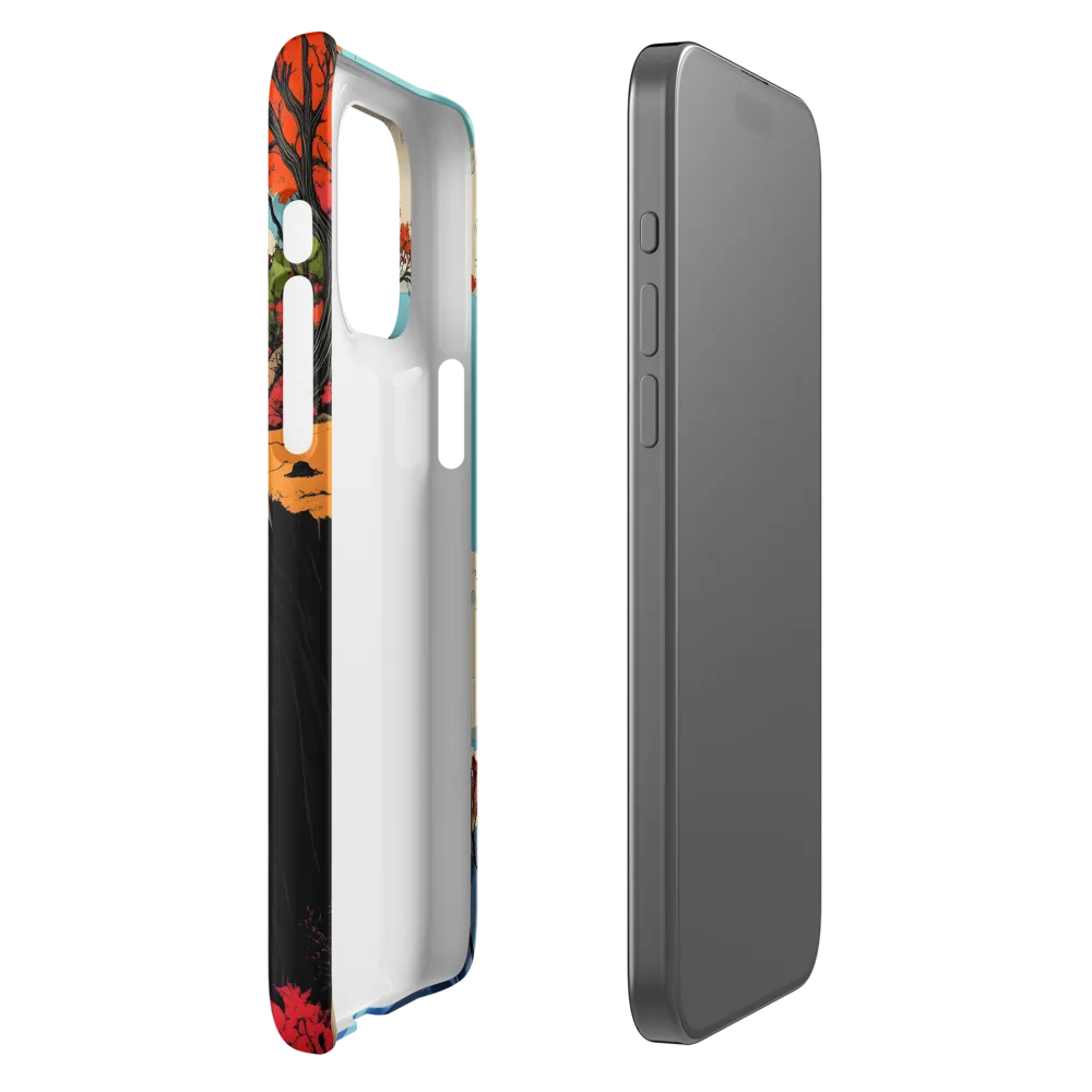 Whispers of the Cliff House | Phone Case |  15 Pro Max | Snap Case | Matte