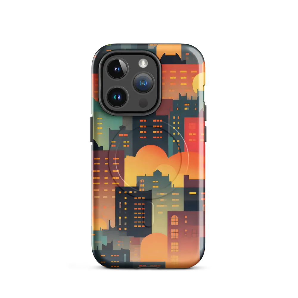 Twilight in the Concrete Jungle | Phone Case |  14 Pro | MagSafe® Tough Case | Glossy