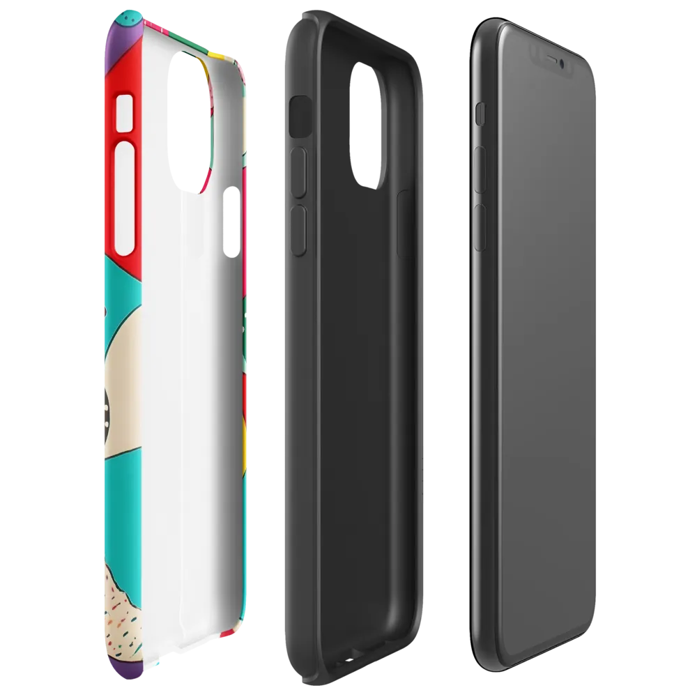 Playful Geometry in Color | Phone Case |  11 Pro Max | Tough Case | Glossy