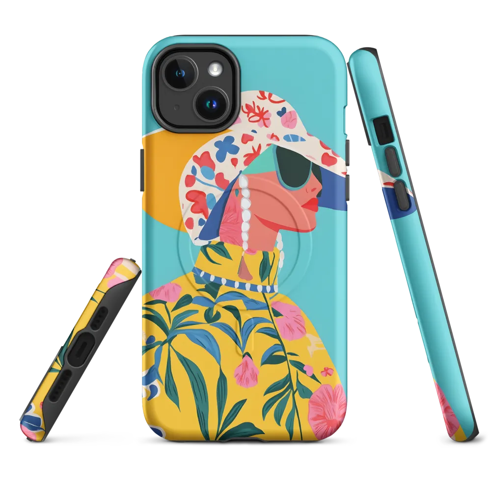 Tropical Confidence: A Fashion Portrait