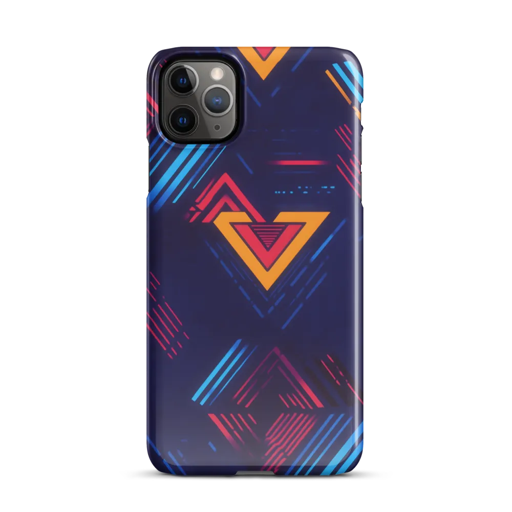 Dynamic Geometric Symphony | Phone Case |  11 Pro Max | Snap Case | Glossy