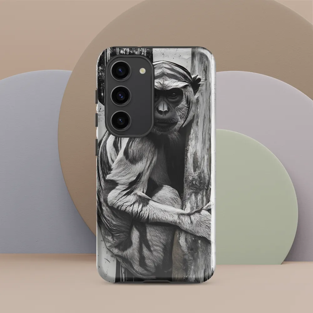 Curious Gaze | Phone Case |  S23 | Tough Case | Glossy