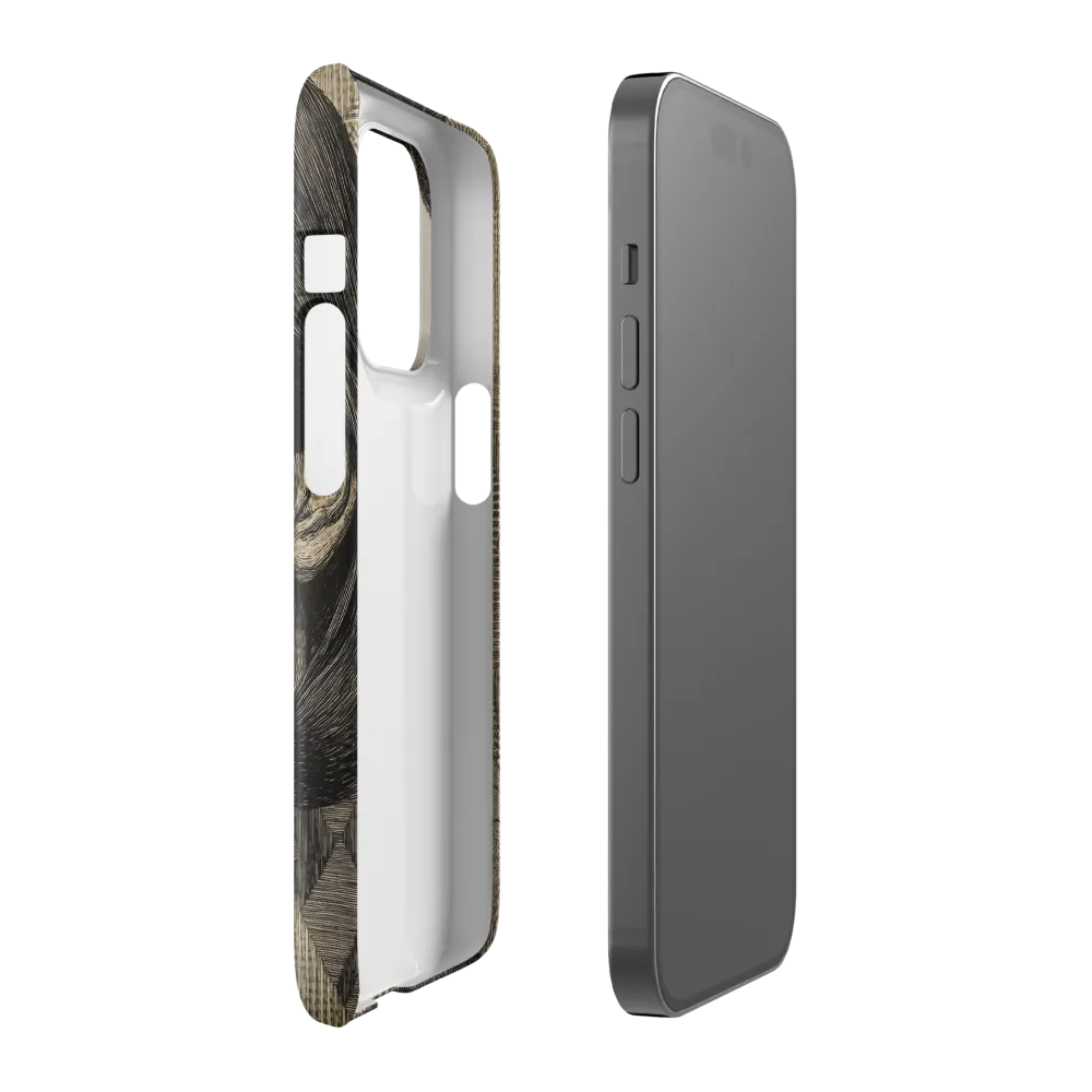 Contemplative Reflection | Phone Case |  14 Pro | Snap Case | Glossy