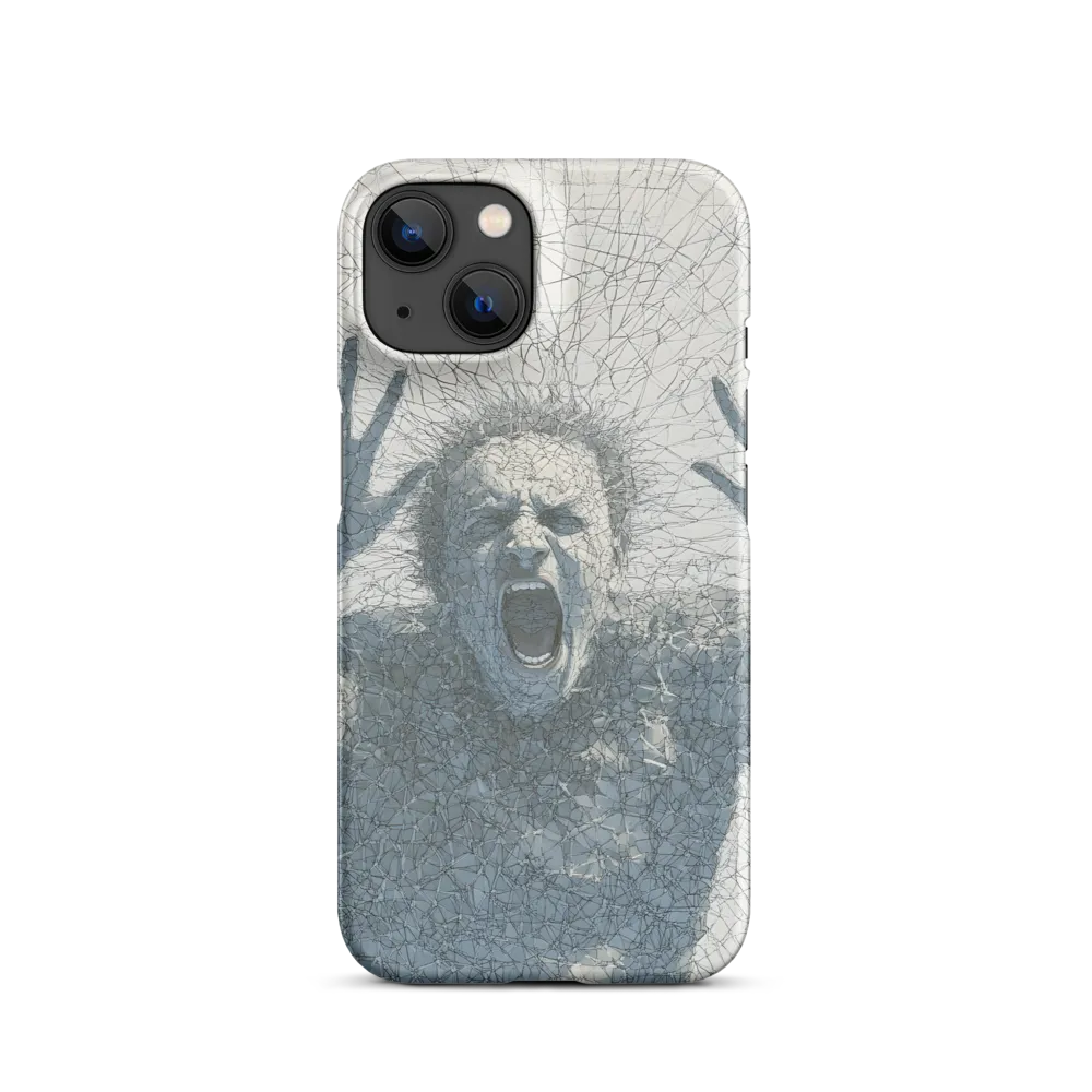 Breaking Free: An Expression of Anguish | Phone Case |  14 | Snap Case | Matte