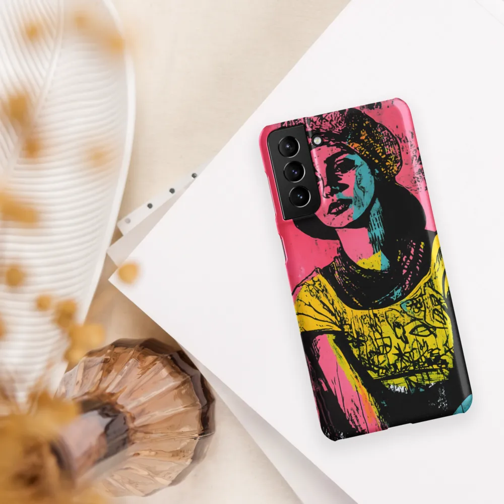 Urban Elegance: A Graffiti Portrait