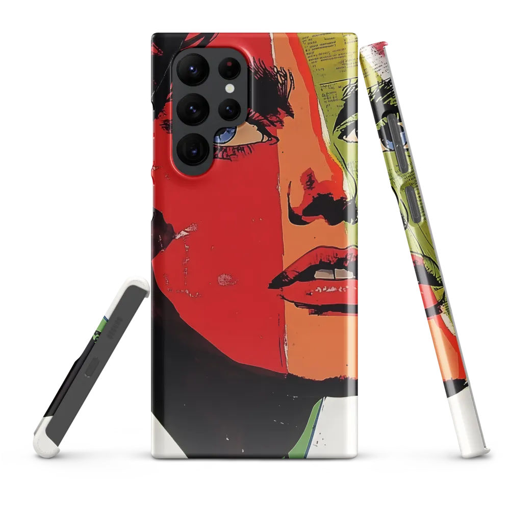 Vibrant Expressions: A Pop Art Portrait