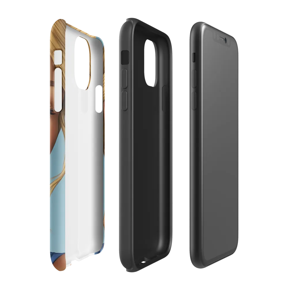 Serenity in Blue | Phone Case |  11 | Tough Case | Matte
