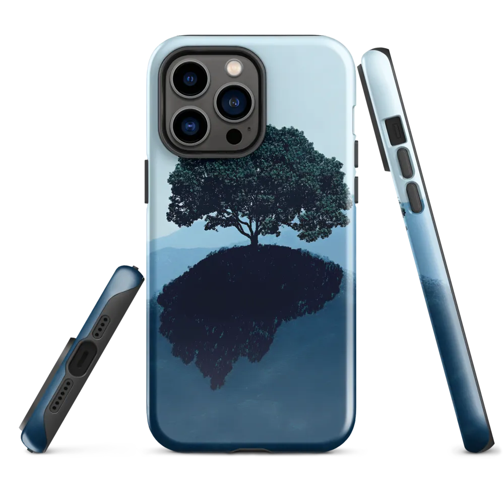 Solitude in Blue | Phone Case |  14 Pro Max | Tough Case | Glossy