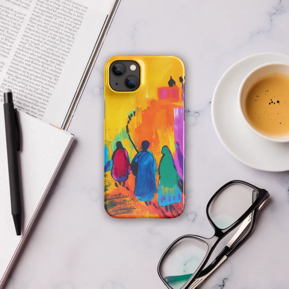 Journey Through Color | Phone Case |  14 Plus | Snap Case | Glossy