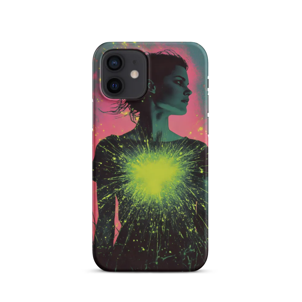 Cosmic Heart: A Surreal Portrait of Strength