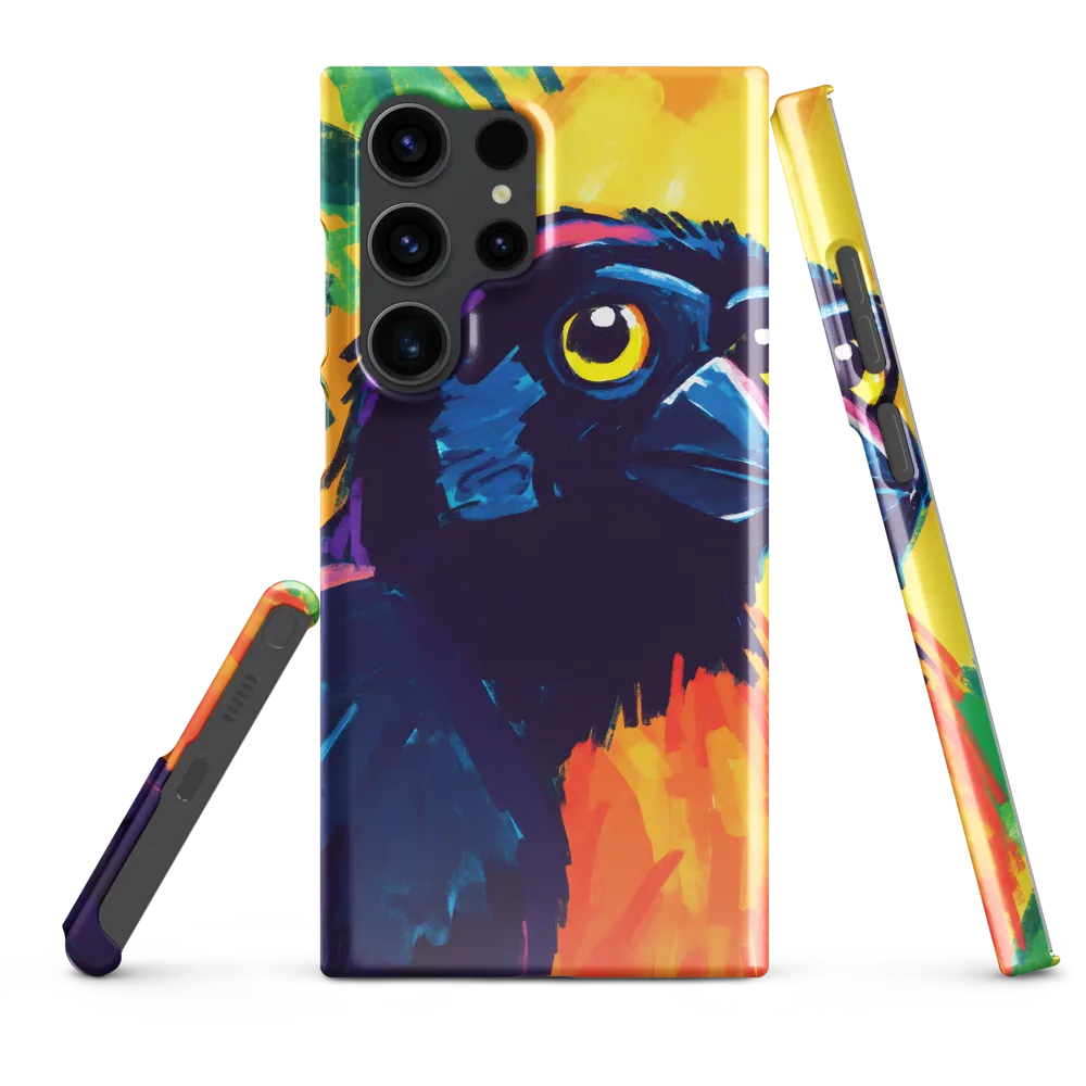 Vivid Avian Encounter
