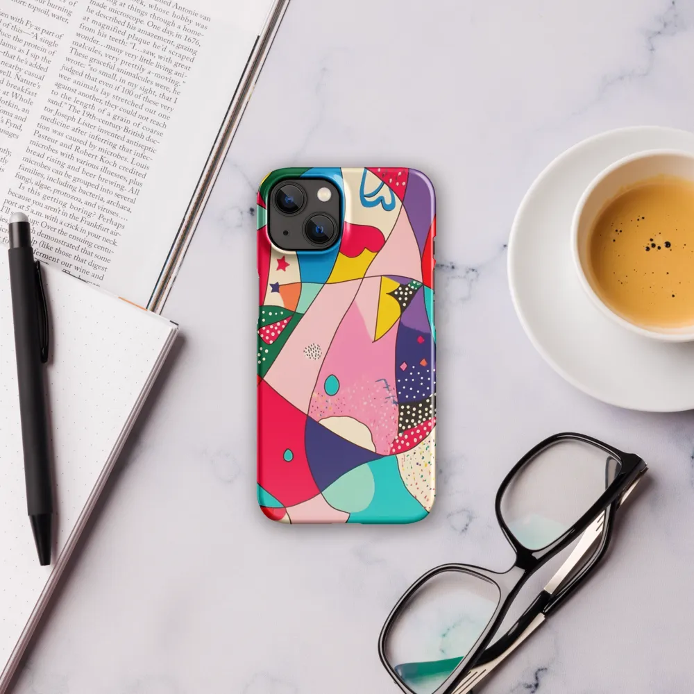 Playful Geometry in Color | Phone Case |  13 | Snap Case | Glossy